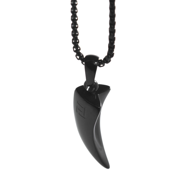 Tiger Claw Necklace in Black